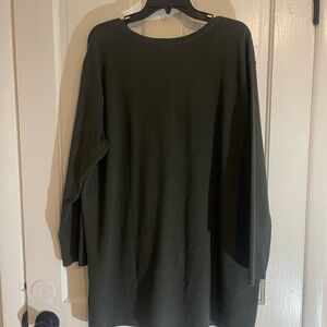 JDark Green Long Sleeve Top